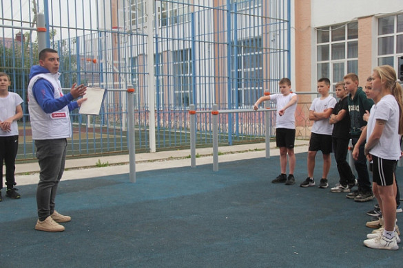 В Родниках впервые провели соревнования по воркауту